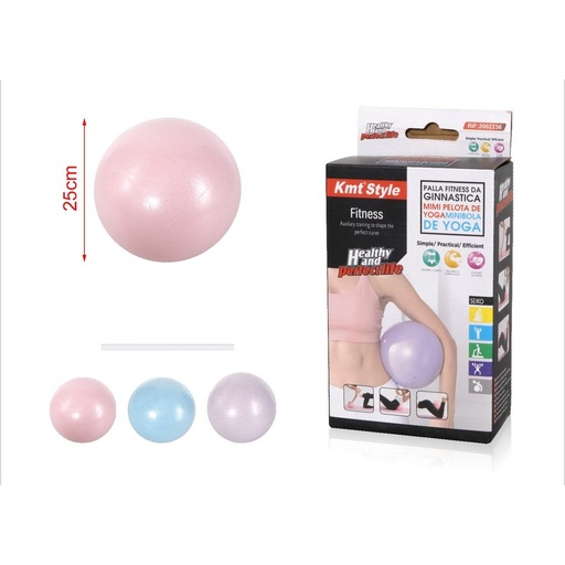 [AD202236] Palla Pilates Fitness Da Ginastica Yoga Piccola 25cm Colore Assortito