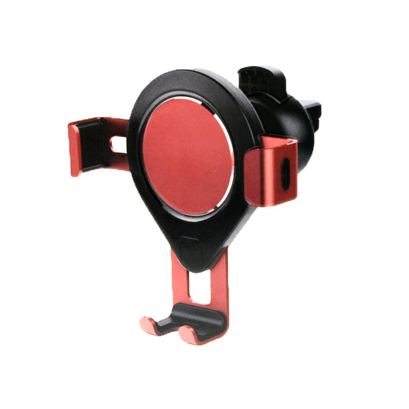 Porta cellulare auto universale nero, supporto smartphone bocchetta aria, rotazione 360°