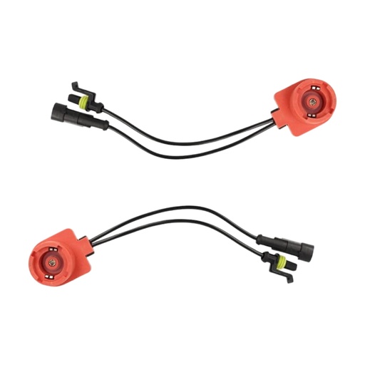 [XA1828D] 2 Adattatori Portalampada Adattatore Per Lampada Xenon D2S D2R D2C Super Slim Piatto