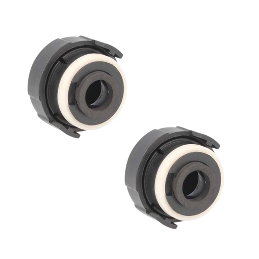 [XA1883D] 2 Adattatori Portalampada Xenon H7 BMW E46(1998-2004) Mod. Nero