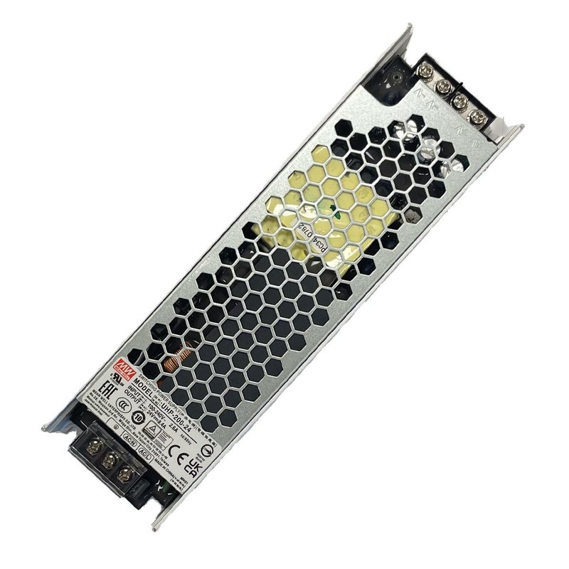[MW-UHP-200-24] MW MEAN WELL UHP-200-24 Alimentatore CV 200W 24V 8,4A Senza Ventola Input 220V 110V