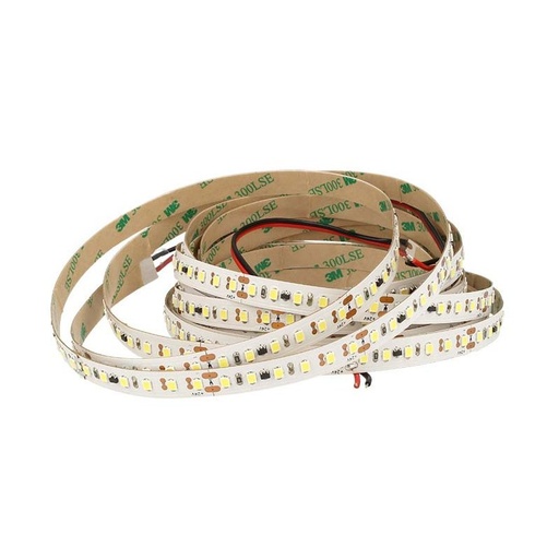 [BL2428C3] 24V Bobina Striscia Led 17W/M Bianco Caldo 3000K 600 Smd 2835 5 Metri