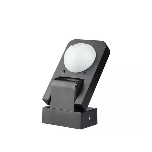 [CL1939] Sensore di Movimento a Infrarossi e Crepuscolare Montaggio a Parete Muro Carcassa Nera IP65 Esterno Braccio Orientabile SKU-15011