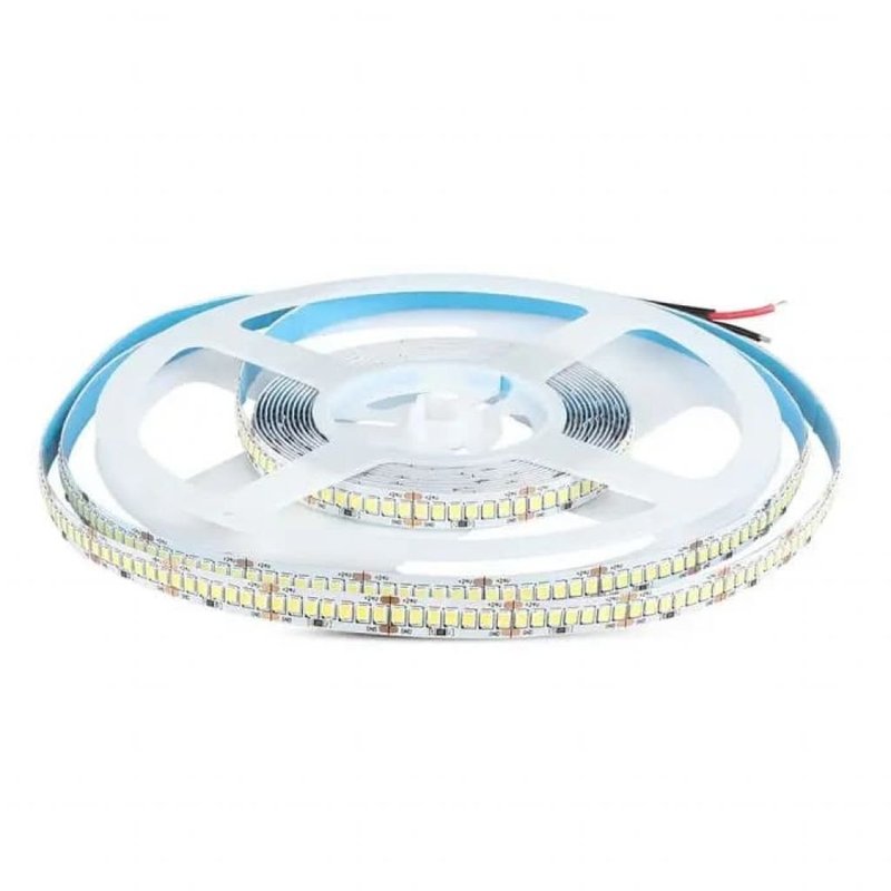 24V Bobina Striscia Led 3000K 18W/M 1190 smd 2835 135LM/W 2430LM/M IP20 5 Metri SKU-212599