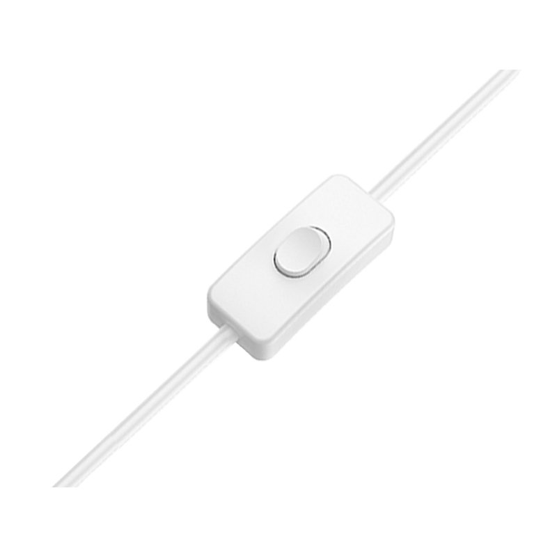 [SLG12721] Spina Alimentatore Trasformatore Raddrizzatore 2 Pin Passo 12mm Modello Piatto Con Interruttore Connettore Rapido Per Striscia Led 220V Mono Colore