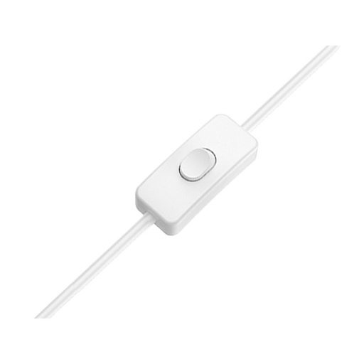 [SLG12721] Spina Alimentatore Trasformatore Raddrizzatore 2 Pin Passo 12mm Modello Piatto Con Interruttore Connettore Rapido Per Striscia Led 220V Mono Colore