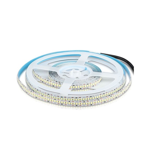 [BL1812F] Bobina Striscia Led 1200 SMD 2835 12V 18W/M Bianco Freddo 6000K IP20 5 Metri SKU-212166