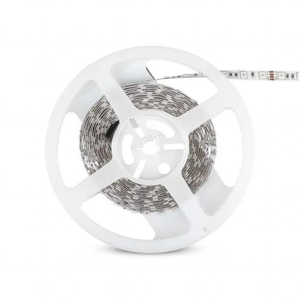 Striscia LED SMD 5050 12V, 11W/m 300 LED, bobina 5m IP20