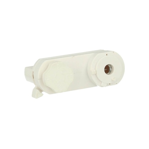 [CB40171] Testa Alimentazione Del Faro Led Colore Bianco Con Morsetti Per Binario Trifase CB40103