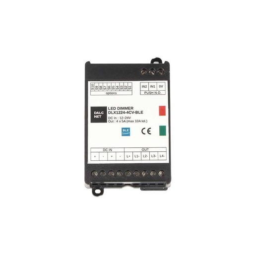 [CL9977] DLX1224-4CV-BLE Led Dimmer Bluetooth CCT RGB RGBW 12V 24V