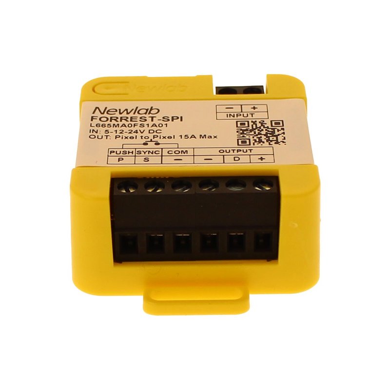[NL-FORREST-SPI] FORREST-SPI Dimmer Controller Per Striscia Led SPI WS2811 WS2812 GS8208 Ingresso Push + SYNC 5V 12V 24V 15A