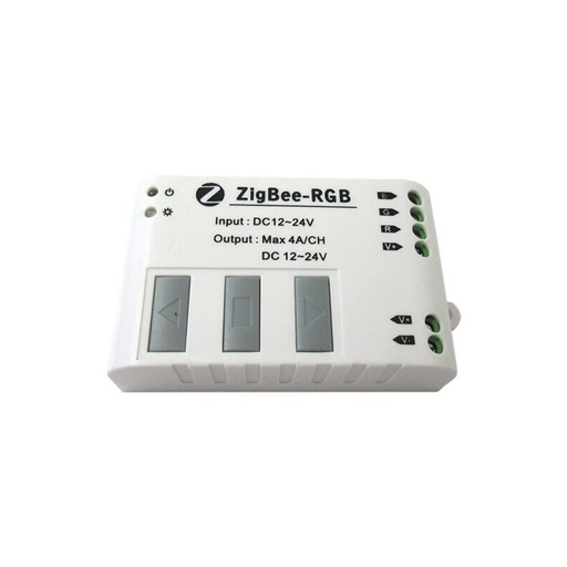 [CL1323] WiFi Zigbee Slave Led Controller RGB Full Colore Per Strip Led 12V 24V 4AX3 WF323
