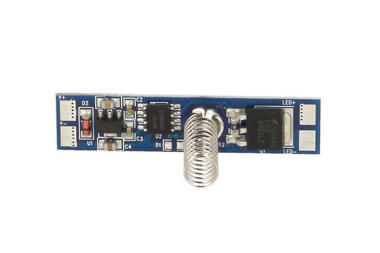 [CL2291] Led Dimmer Slim Touch Interruttore a Sfioramento Sfumature Con Memoria 12V 24V 8A
