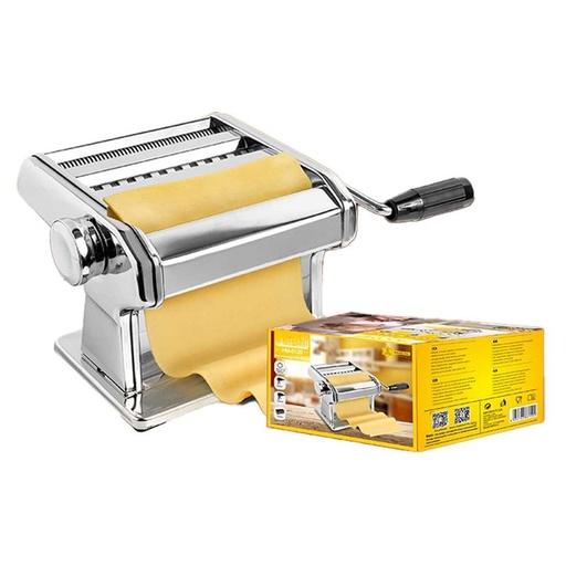 [HO388159] Macchina per Pasta con Trafile Staccabili Rulli in Acciaio Regolabile 9 Spessore Perfetto per Lasagne Tagliatelle e Tagliolini SKU 5120