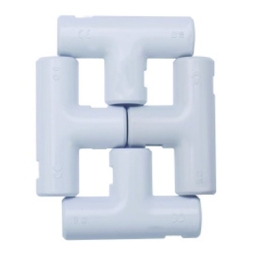 [FG27805] 2 PZ Giunto T Ispezionabile Reversibile per Tubo Rigido 25mm IP40