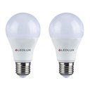 2 PZ Lampade LED E27 Dimmerabili Triac 12W 220V Bianco Freddo 6500K 1050lm