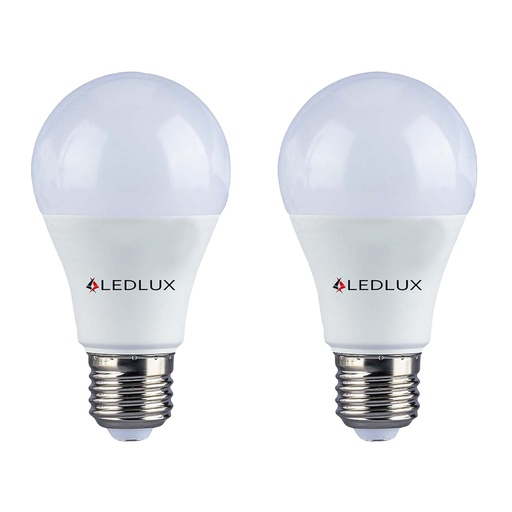 [LC27912FX2] 2 PZ Lampada Led E27 Dimmerabile Triac Dimmer 12W 220V Bianco Freddo 6500K 1050 Lumens