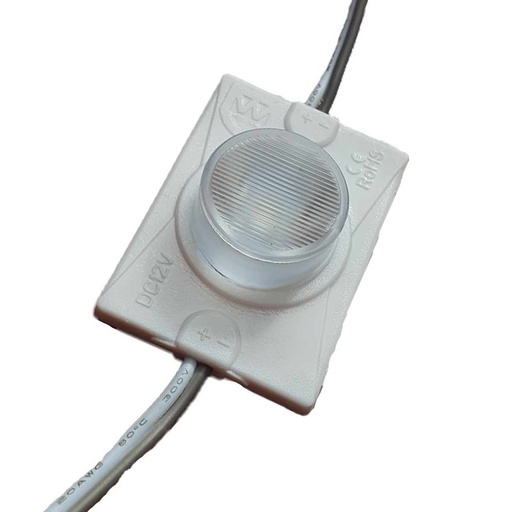[ML1510C] 10 Moduli Mattone LED 12V 1,5W 190lm Bianco 3000K IP67 Angolo Asimmetrico 10°x60°