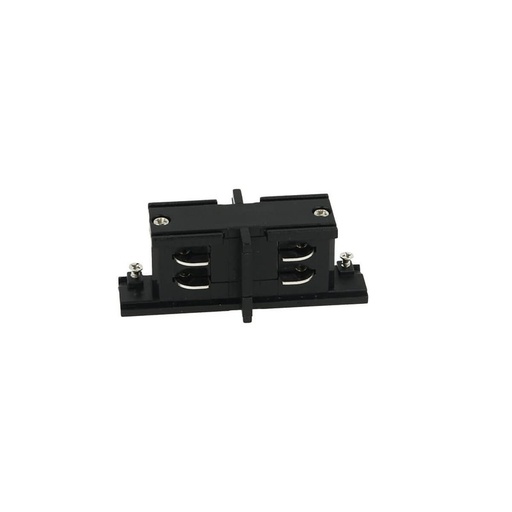 [CB40211] Connettore Giunto Lineare Forma I Colore Nero Per Barra Sistema Binario Trifase CB40203