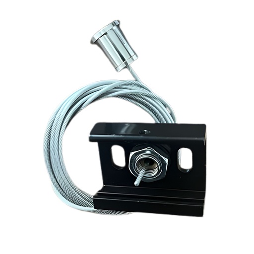 [CB40266] Kit Cavo Sospensione Per Binario Trifase Colore Nero Filo Da 150cm Per Un Lato CB40201 CB40202 CB40203