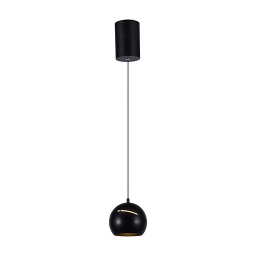 [SV7998] Lampadario LED a Sospensione 8.5W 850lm a Forma di Campana Colore Nero D120mm 3000K SKU-7998