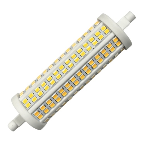 [RS411820F] Lampadina Led R7S 118mm SMD 220V 20W 140LM/W Bianco Freddo 6000K >80 360° Triac Dimmer IP20 2800 Lumen