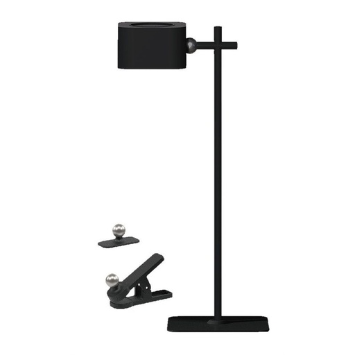 [JF23411] Lampada LED da Tavolo Magnetica 3W con Batteria Ricaricabile USB C Touch Dimmerabile 3in1 Colore Nero SKU-23411