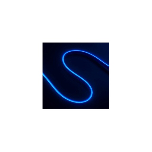 [SL240810B] 24V Bobina Striscia Led Neon Flex Colore blu 10 Metri IP65 10W/M Tagliabile Dove Vuole