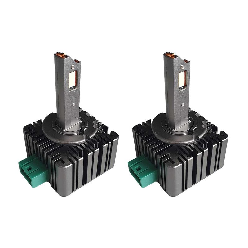 [LH45D3] 2 Pezzi Lampade LED D3S D3R 35W 12V 7000lm 6000K Plug Play Più Luminoso dello Xenon Originale