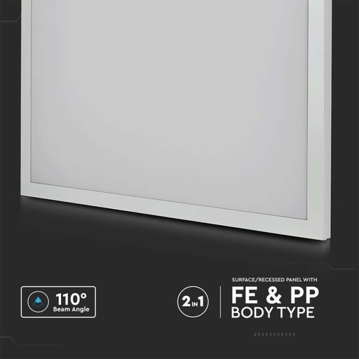 [LP638011] Pannello LED 36W 110LM/W 600*600mm Montaggio a Plafone/Incasso Colore Bianco 4000K SKU-638011