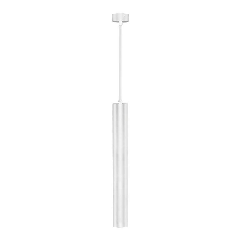 [SV6780] Lampada a Sospensione Cilindro Attacco GU10 Corpo in Alluminio Bianco Riflettore Colore Oro D:60*500MM SKU-6780