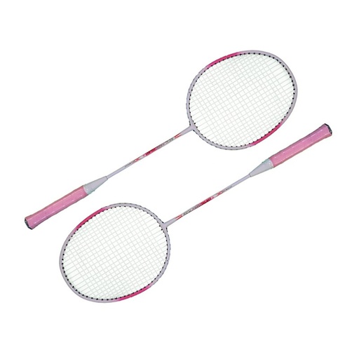 [AD501047] Set 2 Racchette Badminton Monoblocco in Fibra di Carbonio