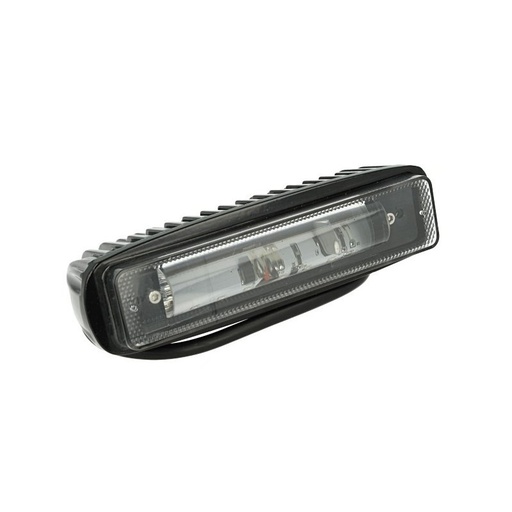 [FS1710B] Lampada Fanale Faro Led Lineare Per Carrello Elevatore Muletto Luce Blue 12V-80V 30W Segnaletica Sicurezza