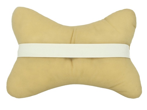 [PT619116B] 2 Pezzi Cuscini Poggiatesta Auto Ergonomici e Traspiranti Colore Beige