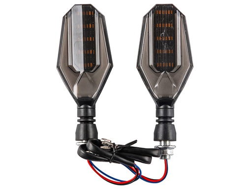 [PT646142] 2 Indicatori di Direzione Lampada Frecce Led Per Moto Colore Arancione 12V 4,5W