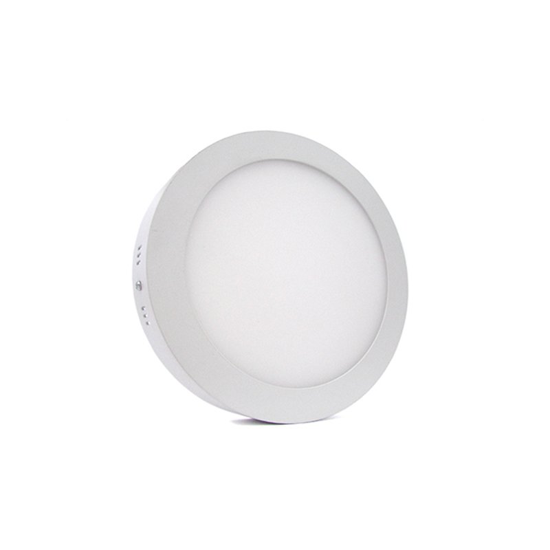 [LP2252C] Plafoniera Faretto Led Da Soffitto Muro Parete Rotonda 18W Bianco Caldo Diametro 225mm
