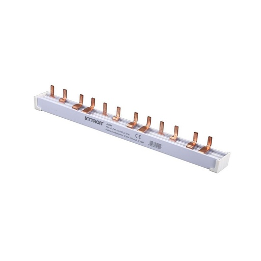 [JXBS4] Pettini di distribuzione Per Quadro Elettrico, Terminale di Collegamento, 4P, 63A, 12 Pin, 22,5cm