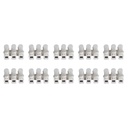 10 Mammut Elettrico Morsetto Connettore Per Cavo Fili Elettrici Con Bottone a Pressione 3X1,5mm