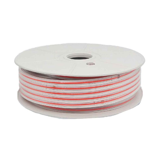 [SL065013] 50M Striscia Led COB 8W/M 220V-240V 600lm IP65 CRI=80 Angolo 180° Colore Luce Rossa