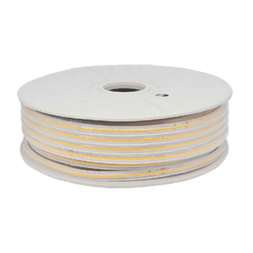 [SL065014] 50M Striscia Led COB 8W/M 220V-240V 600lm IP65 CRI=80 Angolo 180° Colore Luce Oro