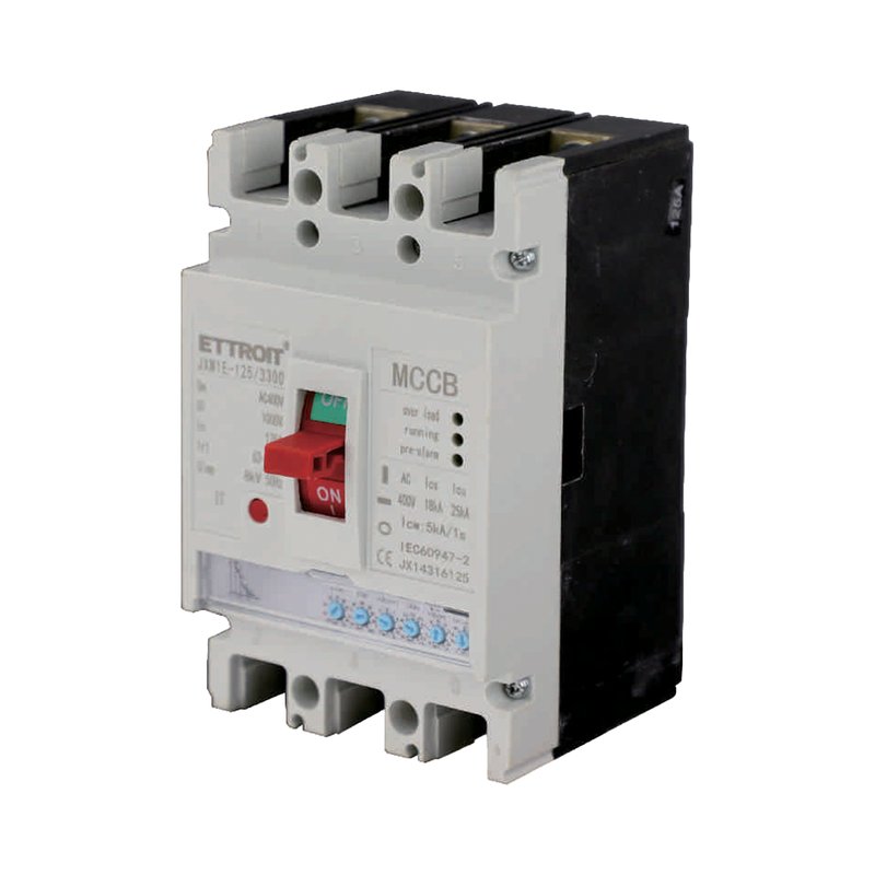 [JX14316125] MCCB Interruttori Scatolati Magnetotermici Regolabile 3P  25kA Regolabile 63A-125A AC 400V IP20 IEC60947-2
