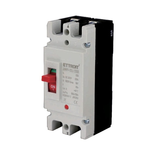 [JX15263] MCCB Interruttori Scatolati Magnetotermici DC Fotovoltaico 2P 10kA 63A DC 500V IP20 IEC60947-2