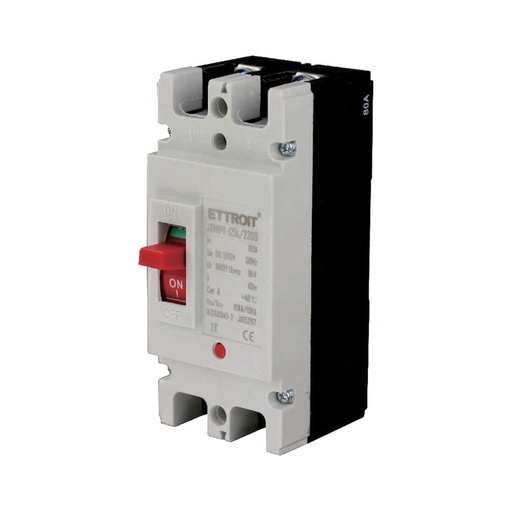 [JX15297] MCCB Interruttori Scatolati Magnetotermici DC Fotovoltaico 2P 10kA 80A DC 500V IP20 IEC60947-2