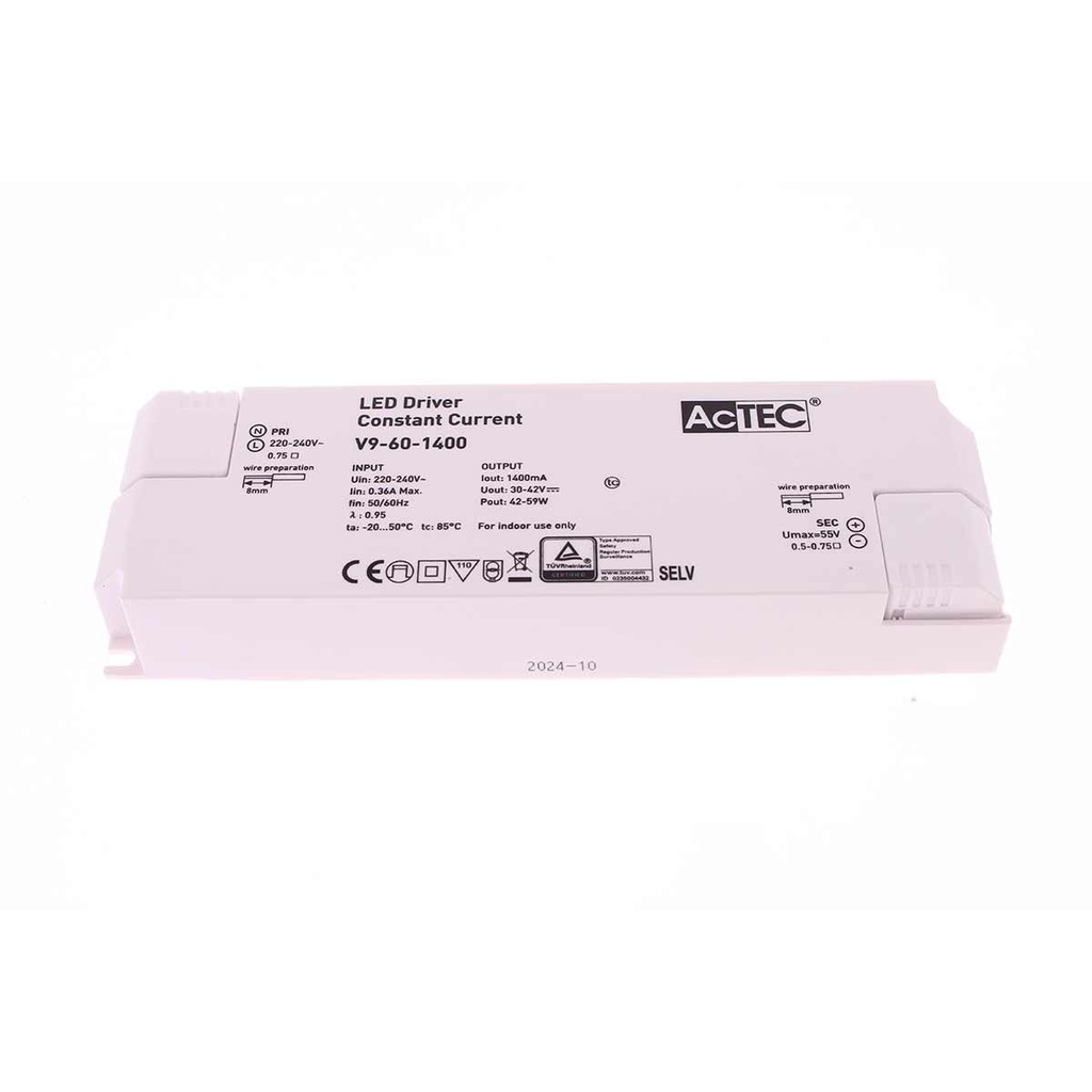 Led Driver CC Corrente Costante 1400mA 30V-42VDC Per Alimentare Led Max 60W CC4467