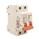 MCB Interruttore Magnetotermico Automatico Curva D 2P 2M 10000A D20A AC 400V IP20 PB8H