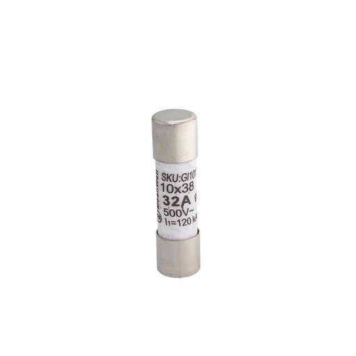 [GI10132] MeanWell 10 Pezzi Fusibili AC 500V AC D10X38mm 32A AC 500V IP20 IEC60269