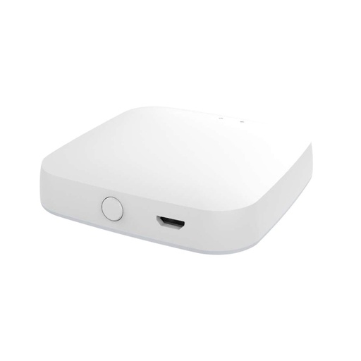 [MMC2200] Gateway HUB Protocollo ZigBee 3.0, WIFI 2.4G TUYA, Smart Life, Bianco, 65X65X15mm