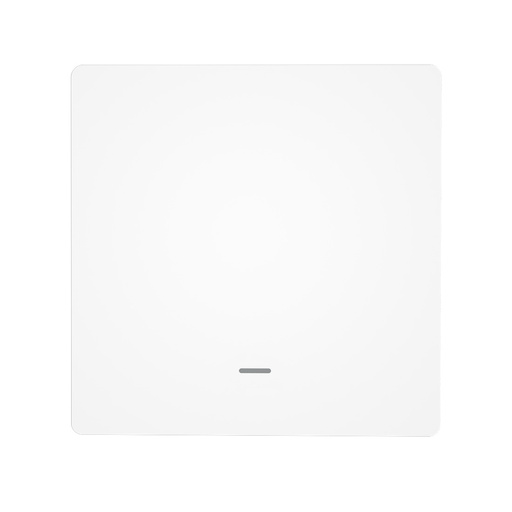 [MMC4201] MeanWell Telecomando Interruttore Protocollo ZigBee 3.0, 1 Tasto  TUYA, Smart Life 3V Con Pile CR2032, Bianco