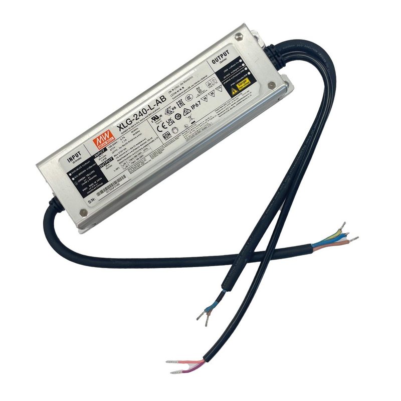 [MW-XLG-240-L-AB] MW MEAN WELL XLG-240-L-A Led Driver Corrente Costante 700mA 178-342V 240W IP67 Dimmerabile 3 In 1
