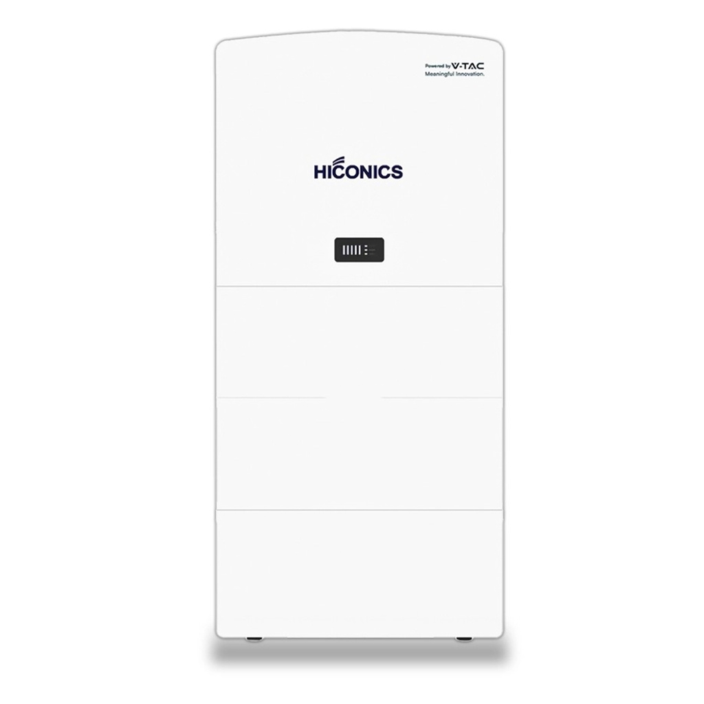 [FV119831] Inverter Fotovoltaico Hiconics (Midea) Monofase Ibrido Alta Tensione 6kW All In One con Accumulo LFP 15kWh, 2 MPPT, CEI 0-21, WiFi Meter, Garanzia 10 Anni IP65 SKU-119831